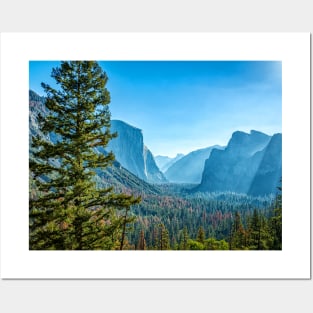 Tunnel View, Yosemite National Park Posters and Art